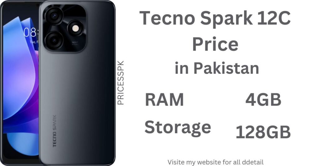 Tecno Spark 12C Price in Pakistan