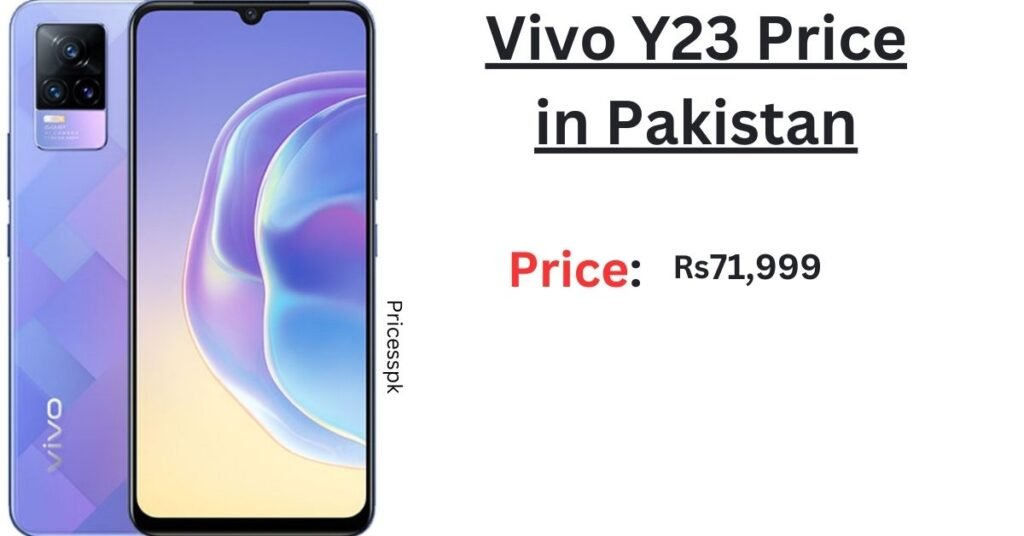 Vivo Y23 Price in Pakistan